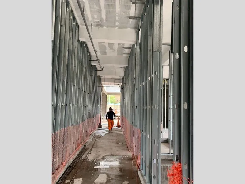 Hospital Daniel Alcides Carrión · Drywall