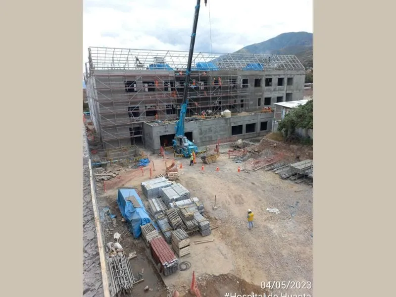 Hospital Daniel Alcides Carrión · Fachada de proyecto